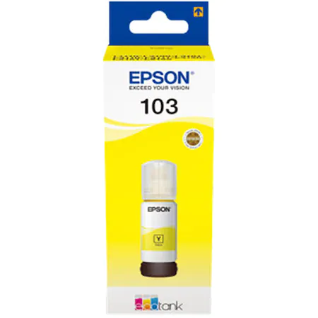 Epson 103 EcoTank Yellow ink bottle (C13T00S44A) — Bakı