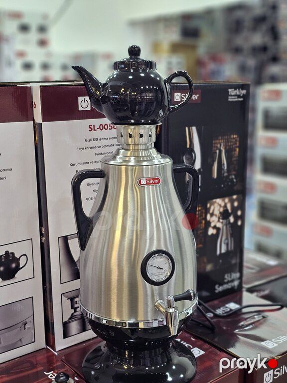Elektrikli samovar "Silver" — Ev texnikası, Bakı (2)