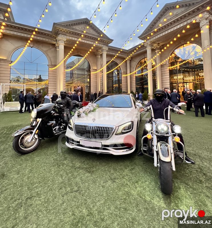 Mercedes Maybach Maybach S560, 2020 il — Minik avtomobili icarəsi, Bakı (7)