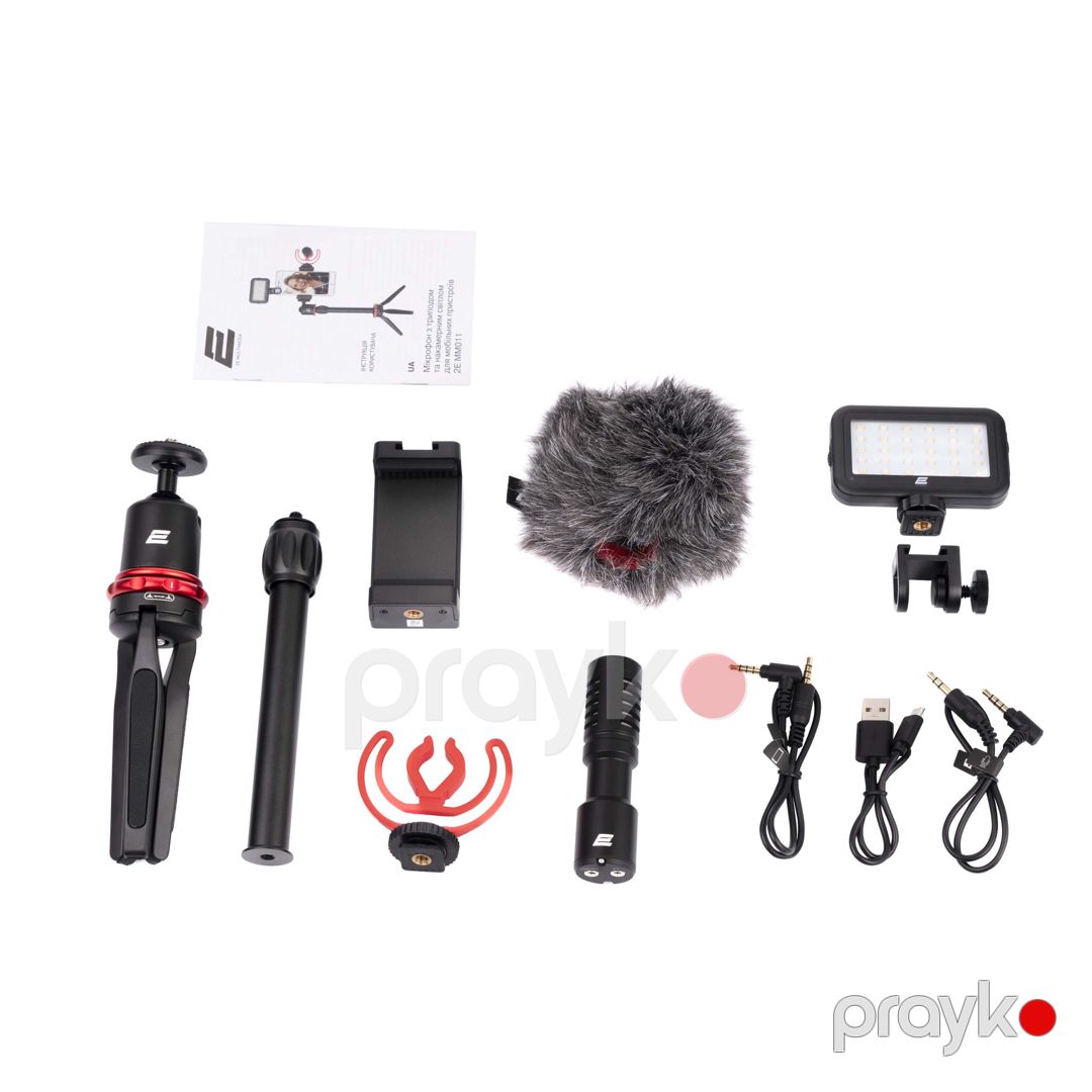 Mikrofon və tripod dəsti 2E Vlog KIT MM011 (2E-MM011) — Periferik cihazlar, Bakı (2)