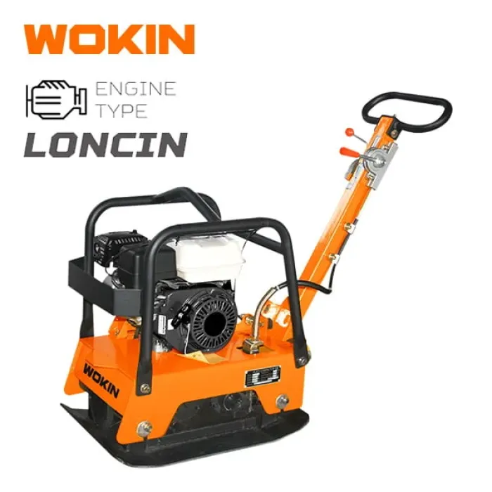 Wokın İrəli/Geri Hərəkətli Benzinli Vibrasiya Plitəsi 6.5 HP (3 Ton) — Bakı
