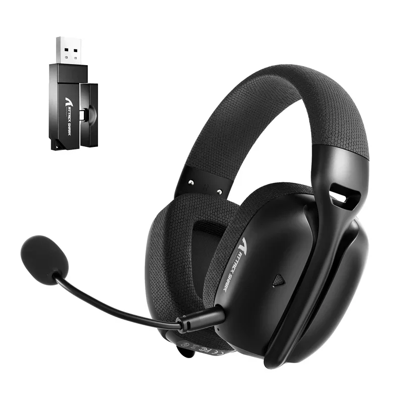 Attack Shark L80 PRO Wireless Black Gaming Headset — Bakı