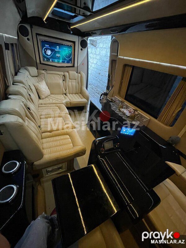 Mercedes vip salon sprinter, 2015 il — Minik avtomobili icarəsi, Bakı (8)