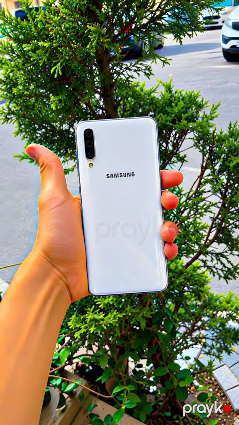 Samsung Galaxy A50, 64 GB, rəng - Ağ, İki sim kartlı — Yardımlı