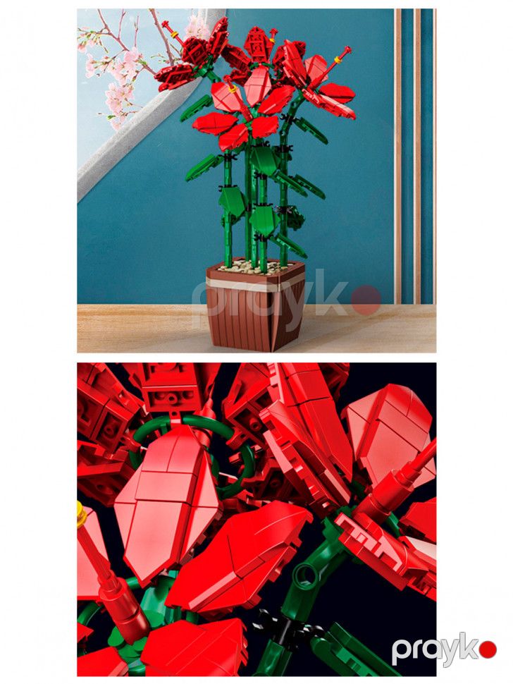 Konstruktor Zuanma Rododendron qırmızı — Mallar, Bakı (3)