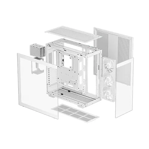 DeepCool CH780 White Computer Case — Korpuslər, Bakı (3)