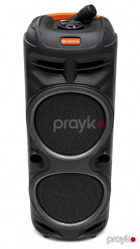Smla IMS-2087BT-W Bluetooth karaoke mikrofonlu portativ speaker — Bakı