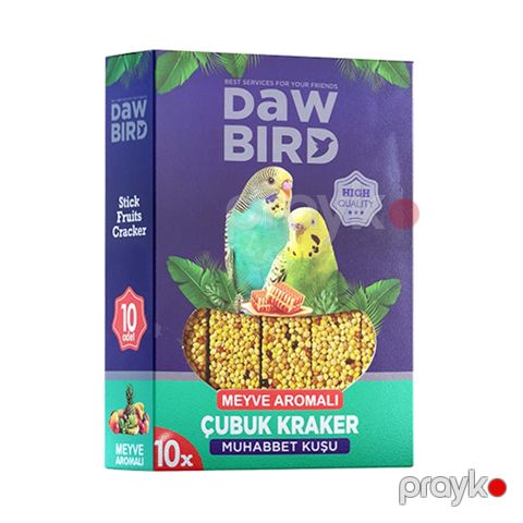 Tutuquşular üçün kreker Daw Bird, meyvə dadlı, 1 əd — Bakı