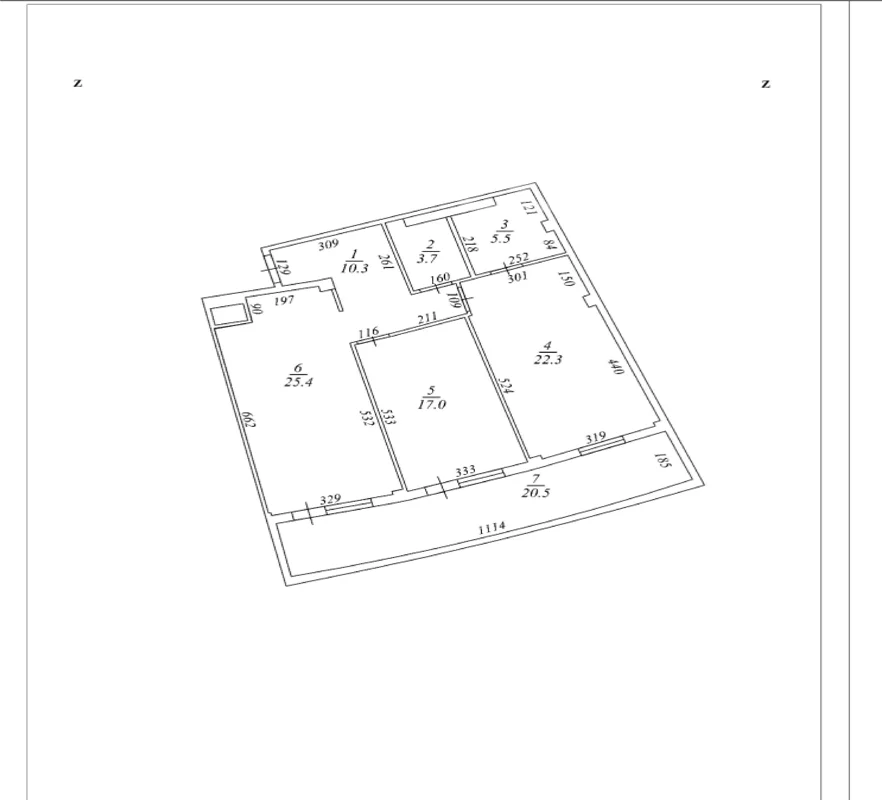 3 otaqlı mənzil, 113.7 m², Bakı Şəhəri, Binəqədi rayonu, Biləcəri qəsəbəsi, Zəfər küçəsi, ev 13 — Mənzil, Bakı (7)