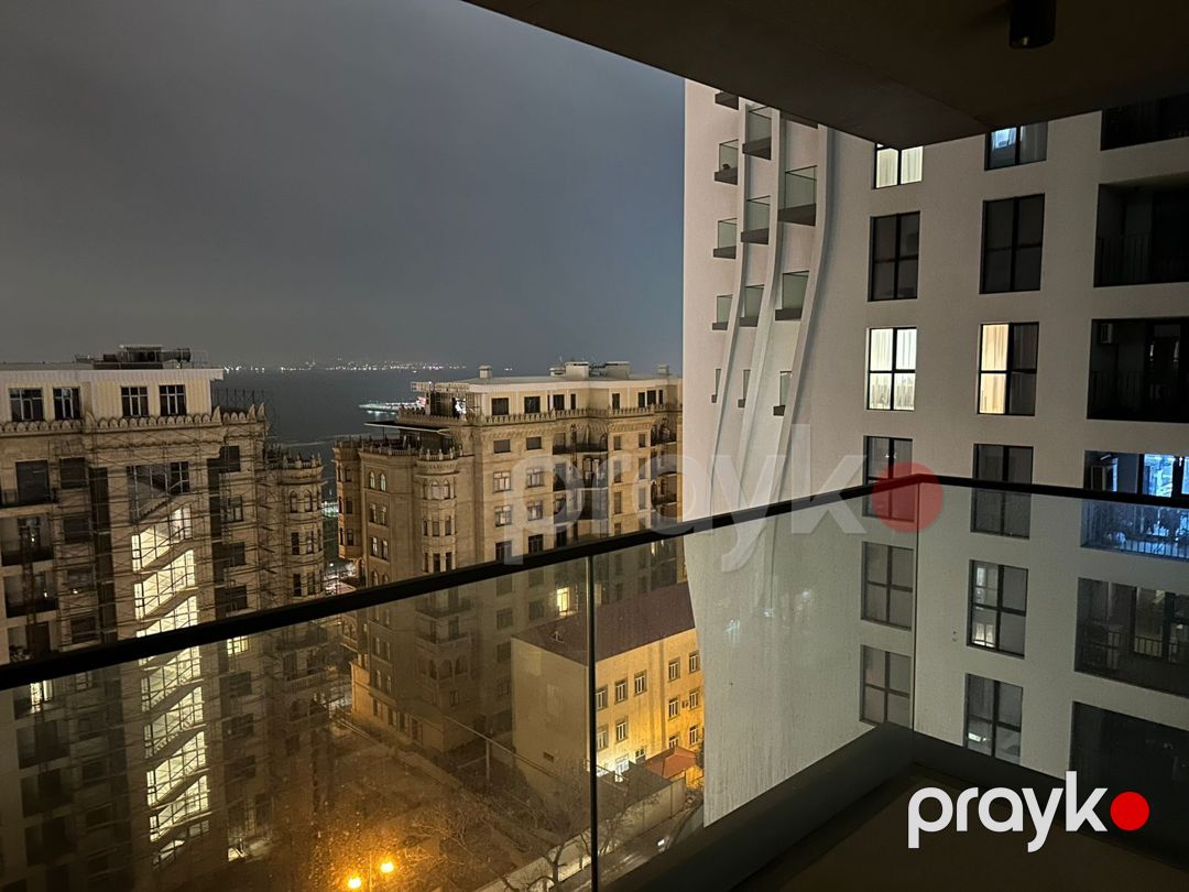 İcarəyə verilir 3 otaqlı yeni tikili 135 m² — Mənzil, Bakı (10)
