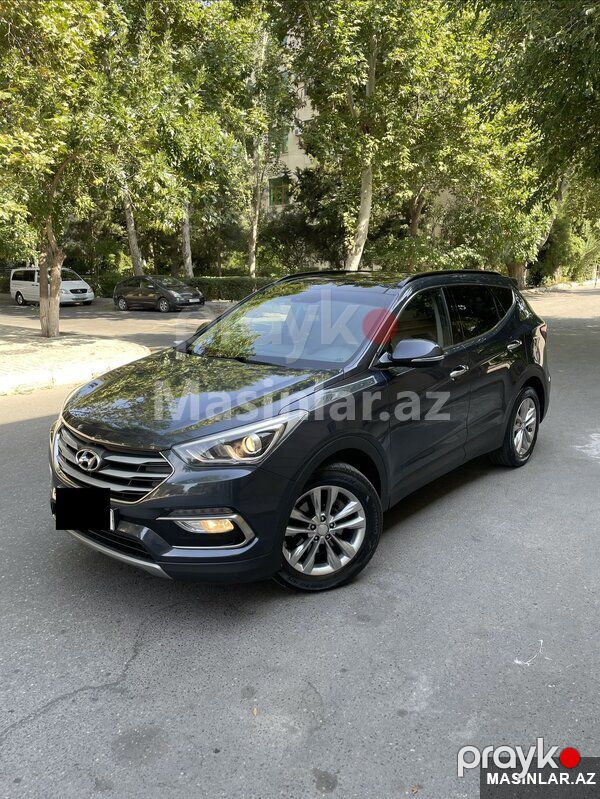 Hyundai Santa Fe, 2016 il — Avtomobillər, Bakı (2)