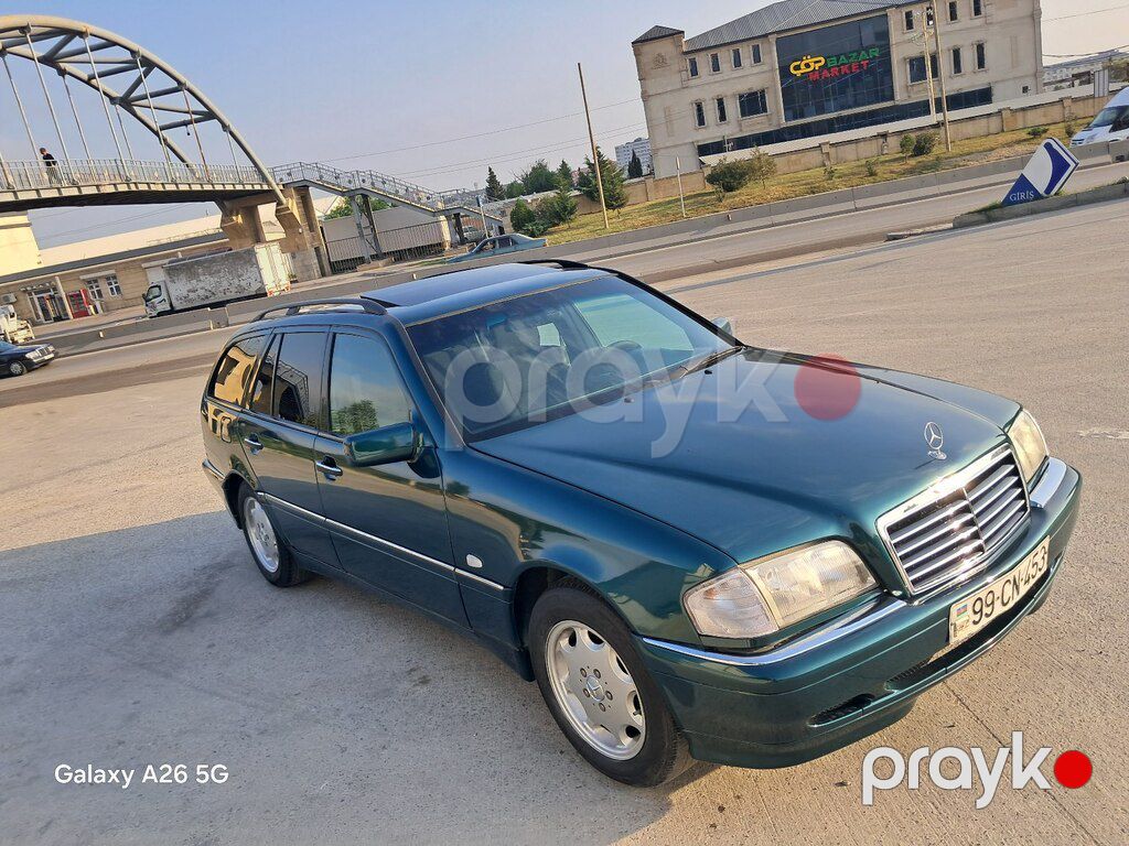 Mercedes C 180, 1.8 L, 1997 il, 330 000 km — Avtomobillər, Bakı (6)