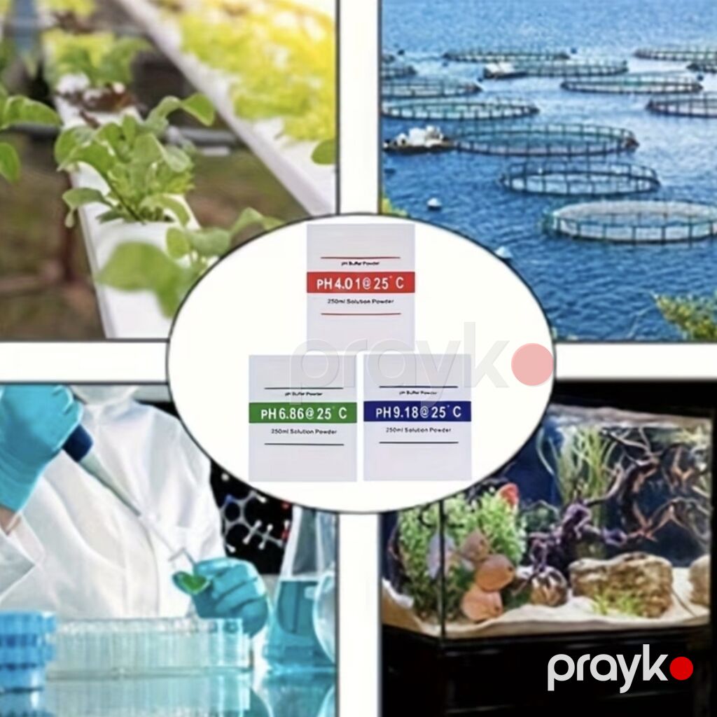 Məhsul: pH Buffer Tozu – kalibrləmə üçün standart məhlul tozu seti — Hovuzlar, Bakı (3)