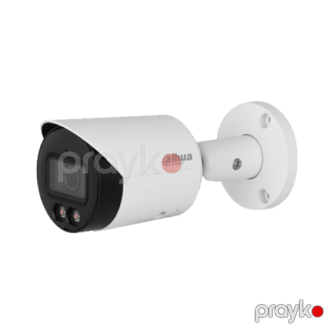 Dahua DH-IPC-HFW2249S-S-LED 2MP Full-color Fixed-focal Bullet Wizsense Network Camera — Pctech — Surveillance cameras
