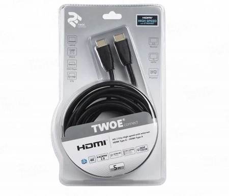 Kabel 2E HDMI 2.0 (2EW-1002-5m) — Bakı