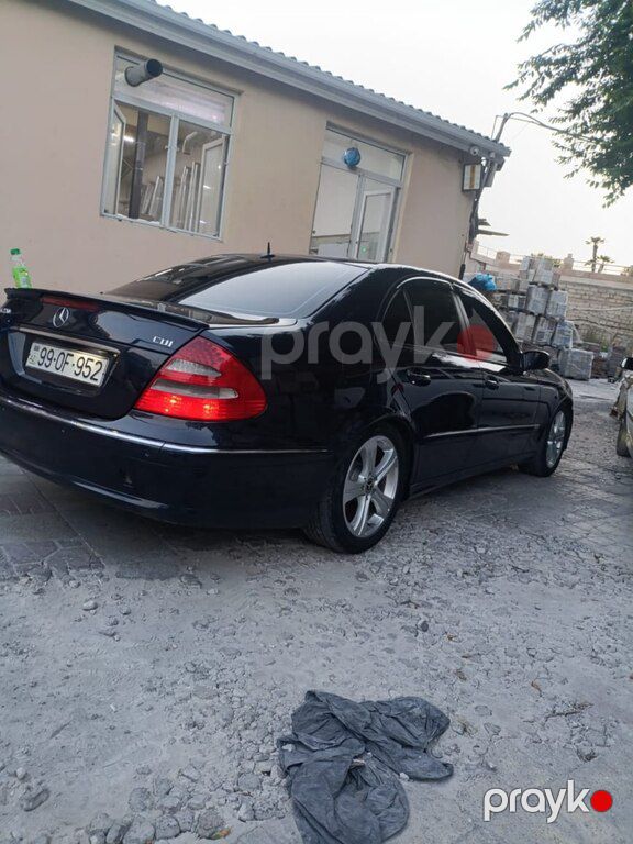 Mercedes E 220, 2.2 L, 2002 il, 350 000 km — Avtomobillər, Bakı (6)