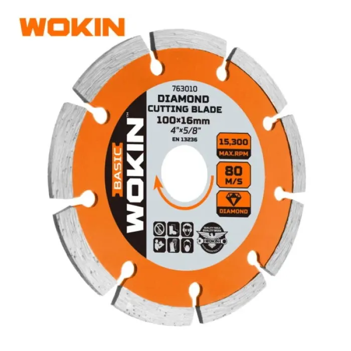 Wokın Sokatlı (Segmentli) Elmas Disk Standart 180 22.2 mm – Beton üçün — Bakı