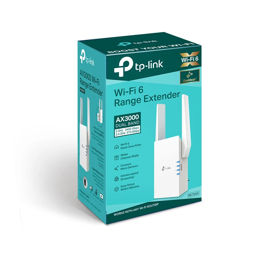 TP-Link - RE705X (AX3000Mesh WiFi 6 Extender) — Mallar, Bakı (5)