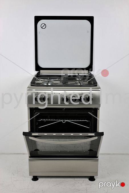 Kombinə olunmuş soba Zimmer ZM 6301 Inox — Ev texnikası, Bakı (5)