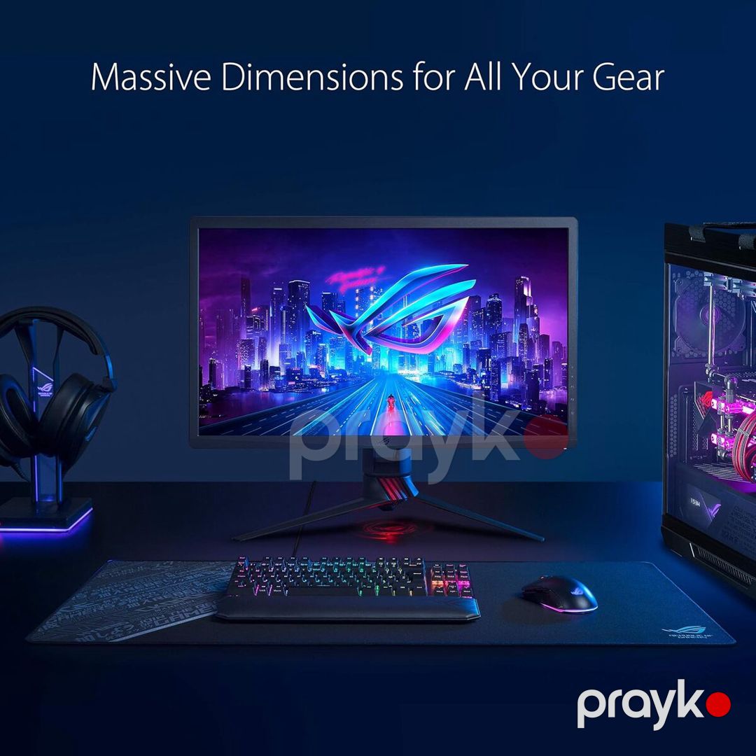 ASUS ROG Sheath BLK LTD XXL(900x440 mm) mousepad — Periferik cihazlar, Bakı (5)