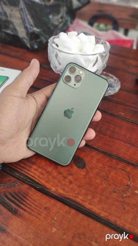 IPhone 11 Pro, 256 GB, Matte Midnight Green, Face ID — Bakı
