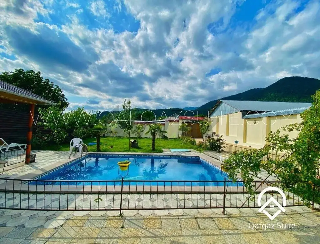 4 otaqlı Həyət evi Kirayə (günlük), Qəbələ — Ev, villa, Qəbələ (4)