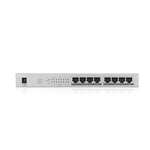 Zyxel GS1008HP (GS1008HP-EU0101F) 8-Port Gigabit Unmanaged PoE+ Switch — Şəbəkə və server avadanlığı, Bakı (2)