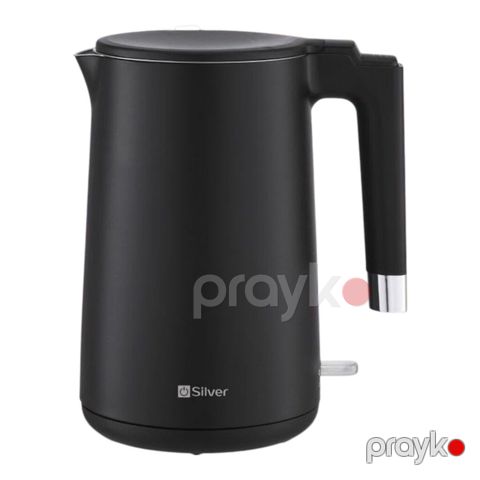 4846 Məhsulun adı: Elektrik çaydan Silver SL-0026, 1.7 L, Qara — Bakı