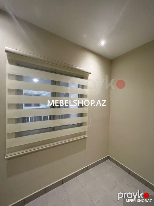 Zebra jalüz pərdəler — Pəncərələr, qapılar, balkonlar, Bakı (2)