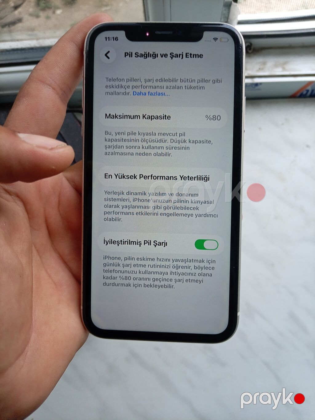 IPhone 11, 64 GB, Ağ, Face ID — Apple iPhone, Neftçala (3)