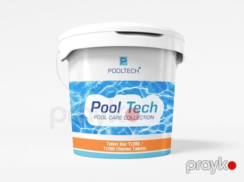 8027 Məhsulun adı: Hovuz dərmanı, Tablet xlor, Pool Tech - 5 kq — Bakı