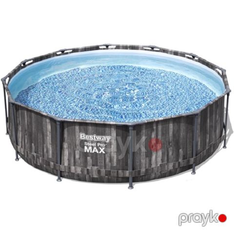 Peşəkar Bestway 5614X Power Steel Hovuz Dəsti (427x122 sm) Rəqəmsal Su Təmizləmə Texnologiyası — Bakı