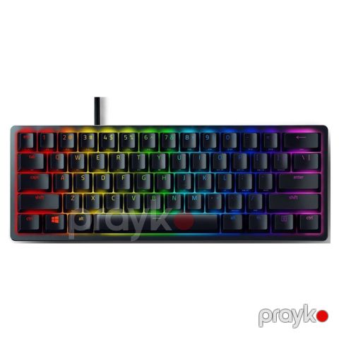 Razer Keyboard mechanical Huntsman Mini 61key, Red Switch, Usb-a, EN, RGB, black (RZ03-03390200-R3M1) — Pctech — Computers & Laptops