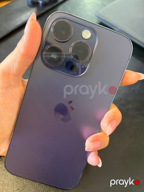 IPhone 14 Pro, 128 GB, Deep Purple, Face ID — Bakı