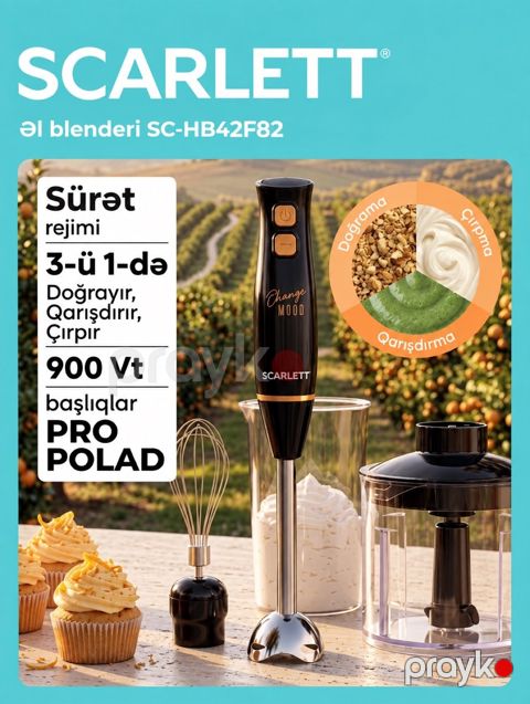 Əl blenderi Scarlett SC-HB42F82 — Bakı