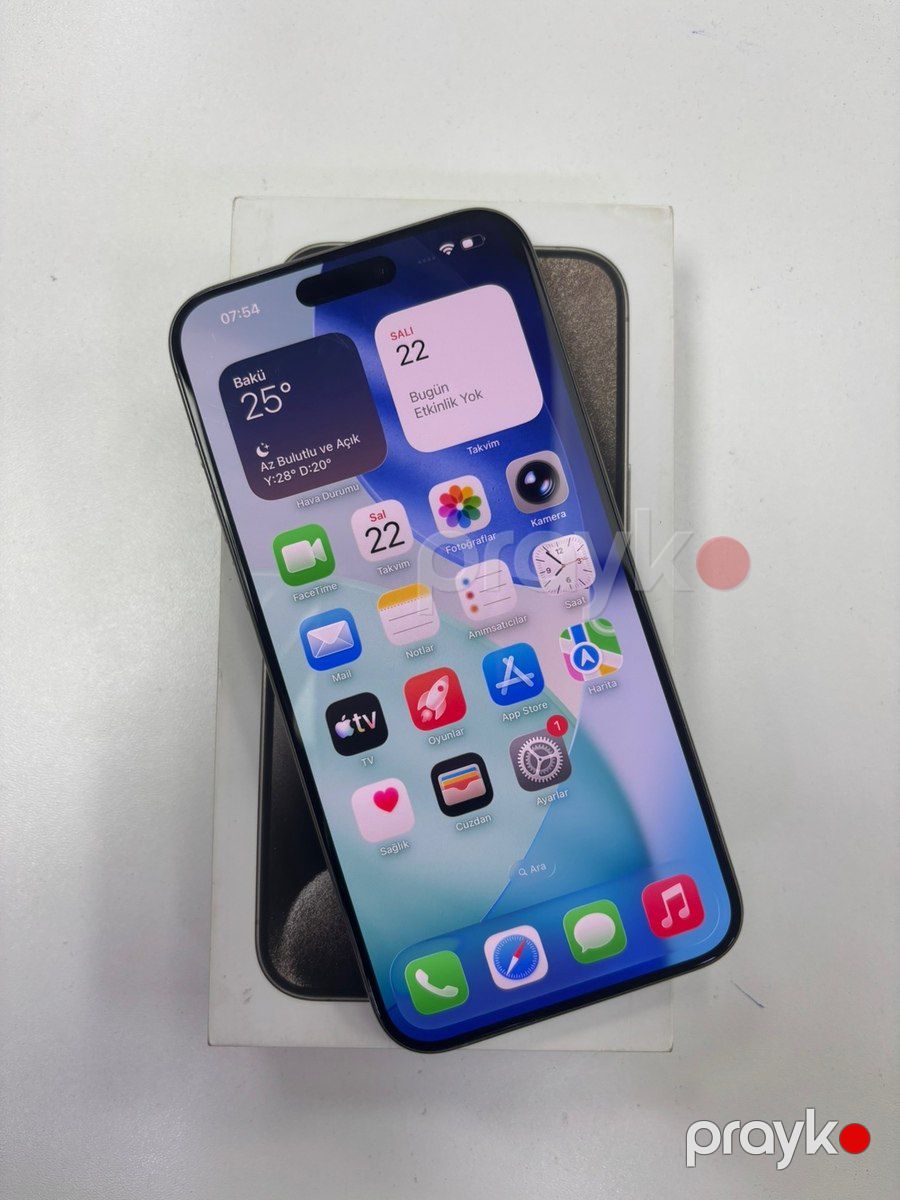 Apple iPhone 15 Pro Max Natural Titanium 256GB/8GB — Smartfonlar, Bakı (2)
