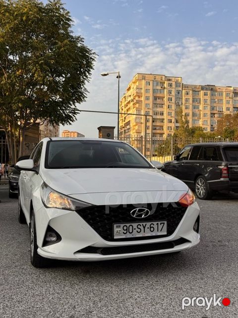 Hyundai Accent, 1.6 L, 2021 il, 85 000 km — Bakı