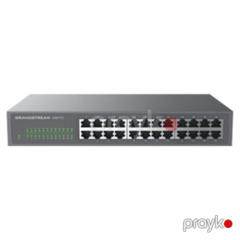 Grandstream GWN7703 Unmanaged Network Switch 24x GbE RJ45 metal case (GWN7703) — Pctech — Surveillance cameras