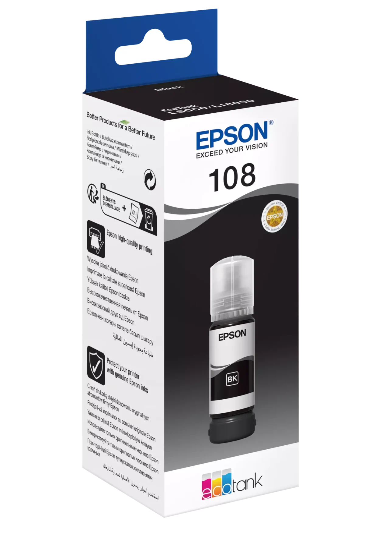 108 EcoTank Black(C13T09C14A) — Printerləri, Bakı (2)