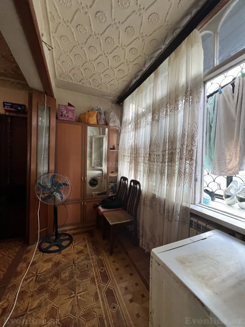 Satılır 2 otaqlı Mənzil Köhnə tikili 50 m² Bakı, Nəsimi r., 20 Yanvar m., 1-ci mikrorayon — Mənzil, Bakı (3)