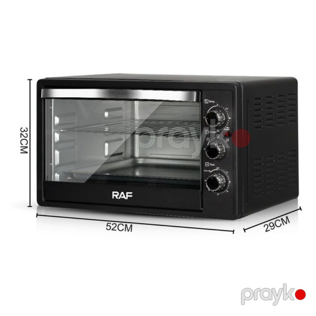 5264 Məhsulun adı: Elektrik soba Raf EH.5315 35L 1500W Black Brend — Masaüstü plitələr, Bakı (3)