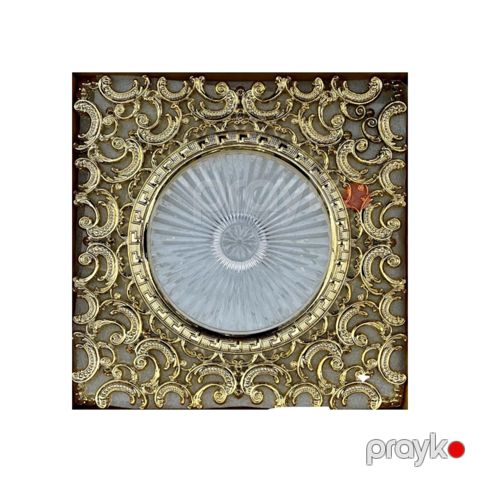 Süfrə xalçası 11SS, 30x30 sm, plastik, qızılı — Bakı