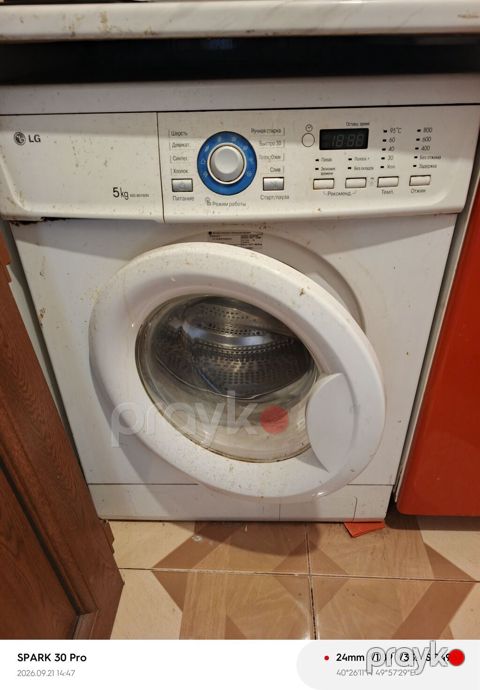 LG önyükləməli paltaryuyan maşın, model WD-60150N - Yükleme həcmi: 5 — Bakı