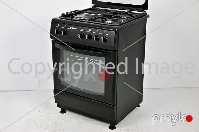 Kombinə olunmuş soba Zimmer ZM 6301 Matte Black — Ev texnikası, Bakı (3)