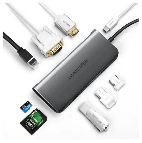 Ugreen 80133 Usb-c Multifunction Adapter — Kabelləri, adapterlər və keçidçilər, Bakı (3)