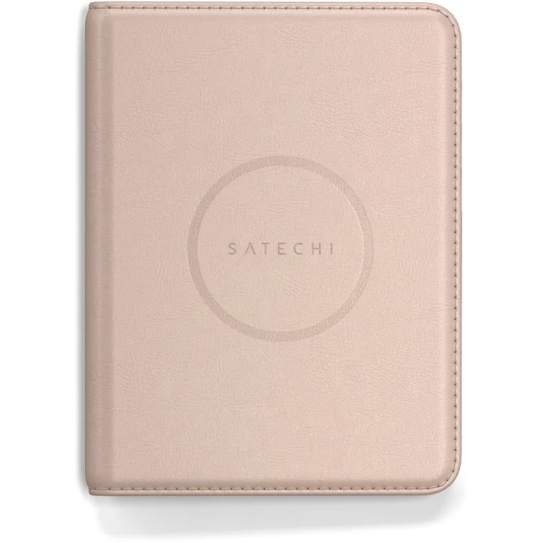 Pasport üçün trekkerli örtük Satechi Vegan-Leather FindAll Passport Cover Desert Rose — Bakı
