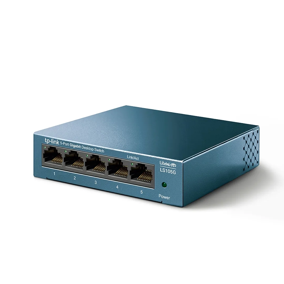 TP-Link - LS105G (5-Port Gigabit Desktop Switch) — Mallar, Bakı (2)