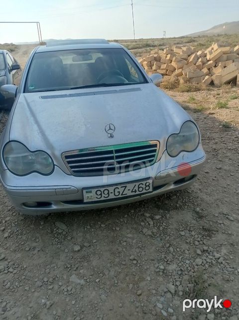 Mercedes C 200, 1.8 L, 2002 il, 386 000 km — Bakı