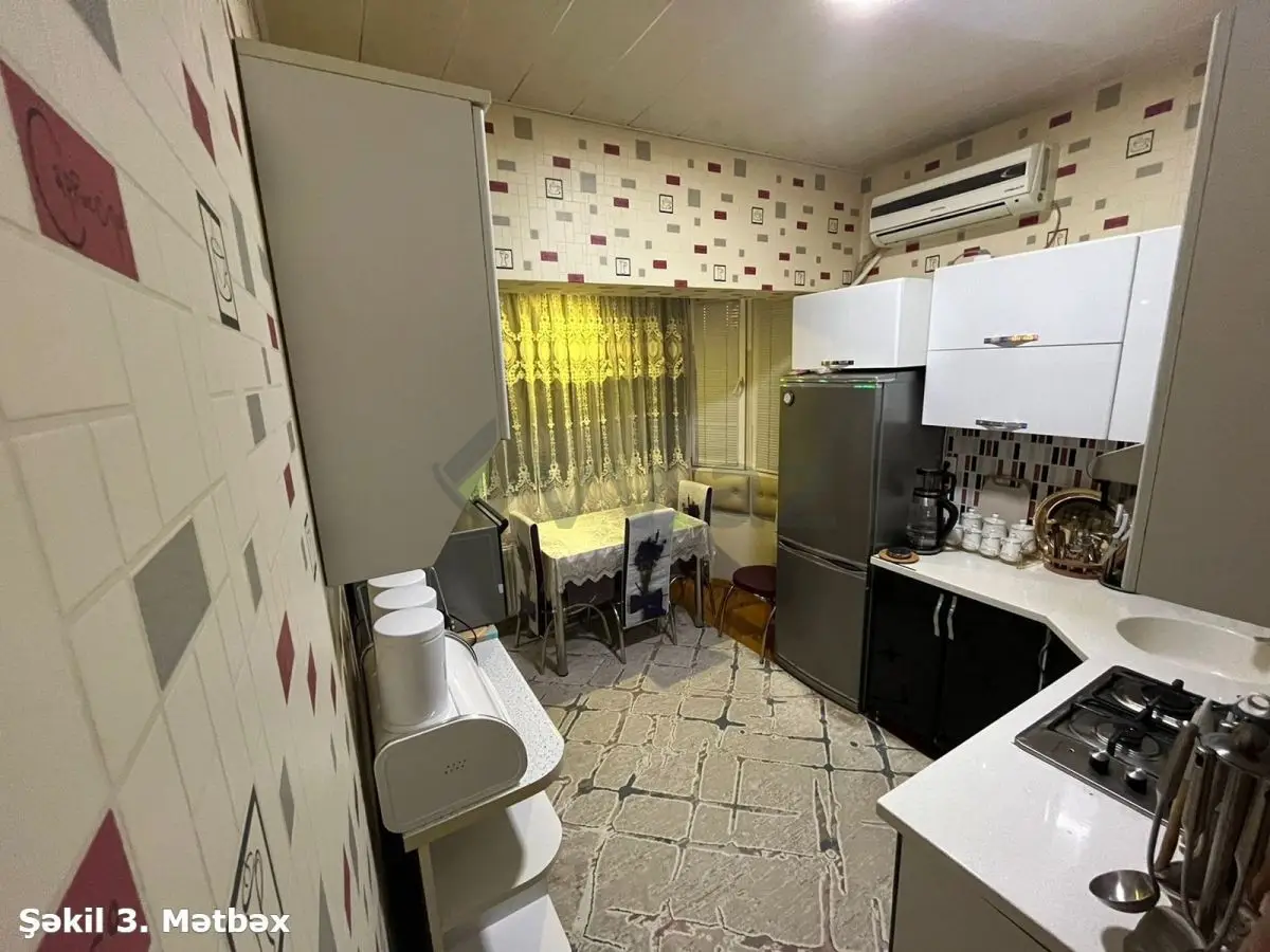 3 otaqlı mənzil Yeni tikili Satılır, Masazır, Abşeron — Mənzil (6)