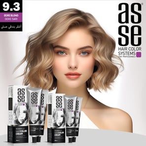 Saç üçün professional krem boya Asse 9.3 Dore Sarı 250 ml — Bakı